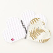 野生シダ暖自然かい ノートブック (内部)