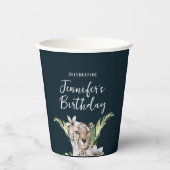 野生ジャングルレオパード成人誕生日パーティー 紙コップ (正面)