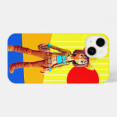 野生スタイリッシュ西部で iPhoneケース (裏面横)