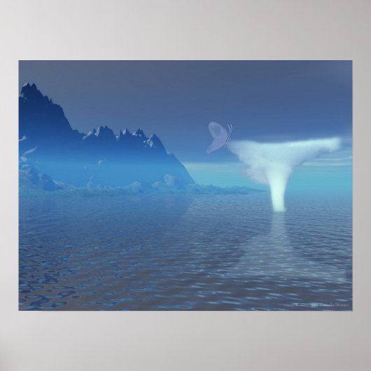 野生バタフライ ポスター (正面)