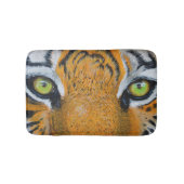 野生パーソナライズされたの動物の虎の目 バスマット (正面)