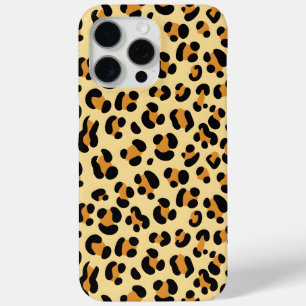 野生ヒョウの皮 iPhone 15 PRO MAXケース