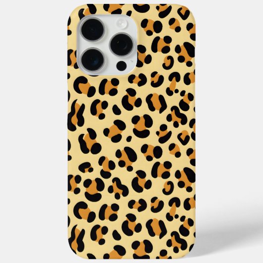 野生ヒョウの皮 Case-Mate iPhoneケース (裏面)