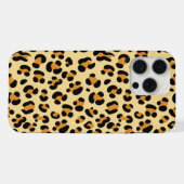 野生ヒョウの皮 iPhoneケース (裏面横)