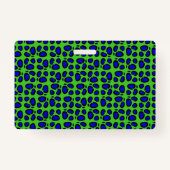 野生ヒョウ バッジ (正面)