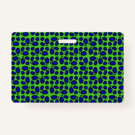 野生ヒョウ バッジ