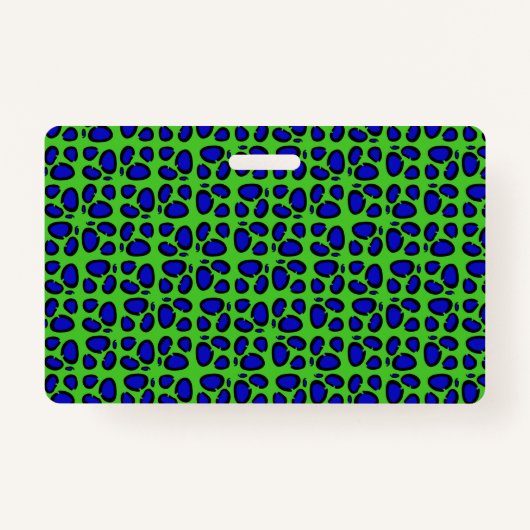 野生ヒョウ バッジ (裏面)