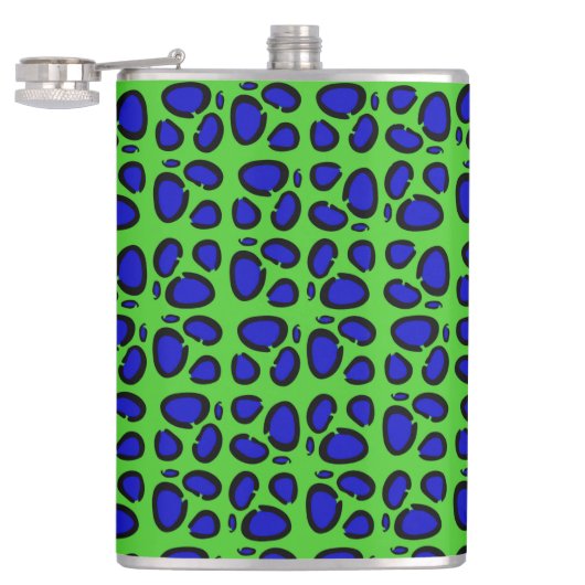 野生ヒョウ フラスク (オープン)
