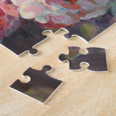 野生ピンクのバラ ジグソーパズル (側面)