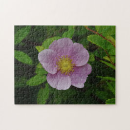 野生ピンクのバラ ジグソーパズル