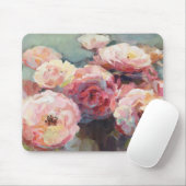 野生ピンクのバラ マウスパッド (マウス)