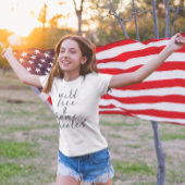 野生フリーとホームショールド Tシャツ