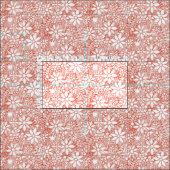 野生フルーアカドミウム ファブリック (タイル)