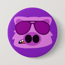 野生ブタ 缶バッジ