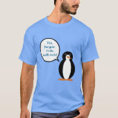 野生ペンギン保護 ヘリテージ ギフト Tシャツ (正面)