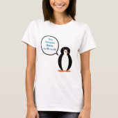 野生ペンギン保護 遺産 ギフト Tシャツ (正面)