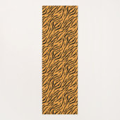 野生モダンの虎の柄 ヨガマット (裏面)