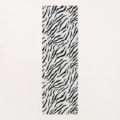 野生モダンホワイトタイガーパターンヨガマット ヨガマット (正面)