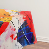 野生レトロT-レックス恐竜の融合 テーブルクロス (インサイチュ)