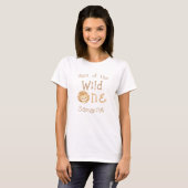 野生児のママ 初めての誕生日 女性Tシャツ Tシャツ (正面フル)