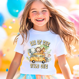 野生児の兄を持つ姉のサファリ動物の誕生日 Tシャツ