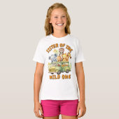 野生児の姉・サファリ動物の誕生日 Tシャツ (正面フル)