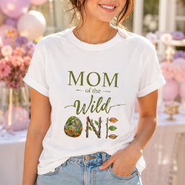 野生児の母の誕生日Tシャツ Tシャツ