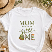 野生児の母の誕生日Tシャツ Tシャツ