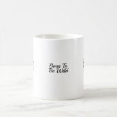 野生児アウトドアライフスタイルTシャツ コーヒーマグカップ (中央)
