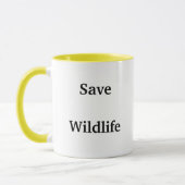 野生動救物 マグカップ (左)