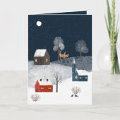 野生動物が織りなす素朴な冬の幻想郷 シーズンカード (正面)