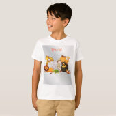 野生動物でTシャツをパーソナライズ Tシャツ (正面フル)