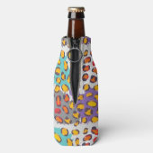 野生動物のパターン ボトルクーラー (ボトル裏面)