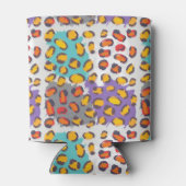 野生動物のパターン 缶クーラー (裏面)