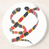 野生動物のヘビ コースター (正面)