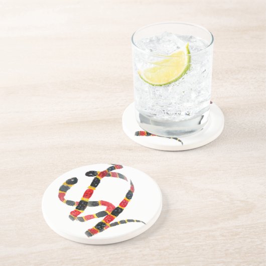 野生動物のヘビ コースター (側面)