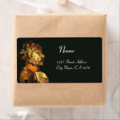 野生動物の寓話 ラベル (インサイチュ)