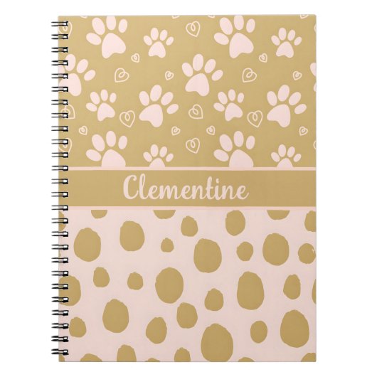 野生動物の皮膚 ノートブック (正面)