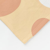 野生動物の皮膚 フリースブランケット (角)