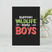 野生動物を育てる少年たちを支援するマザー・アート 招待状 (スタンド正面)