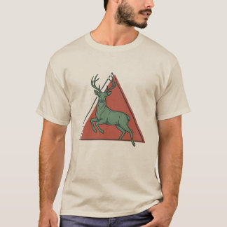 野生動物アウトドアTシャツデザイン Tシャツ