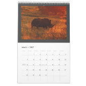 野生動物アフリカ2013は個人化なります カレンダー (3月 2027)