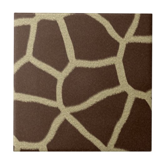 野生動物アート タイル (正面)