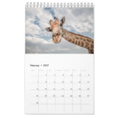 野生動物カレンダー2021 カレンダー (2月 2027)