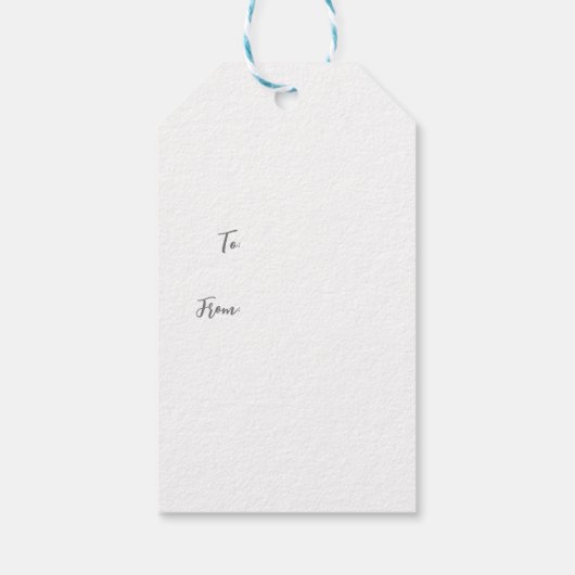 野生動物コアラ ギフトタグ (裏面)