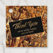 野生動物コラージュバチェロレッテサンキューID1149 フェイバータグ (正面)