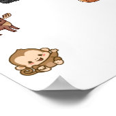 野生動物コレクション ポスター (角)