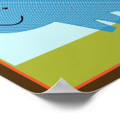 野生動物サイRhinoアートポスター ポスター (角)