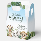 野生動物サファリベイビーシャワー フェイバーボックス (オープン)