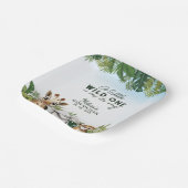 野生動物サファリベイビーシャワー ペーパープレート (傾斜あり)